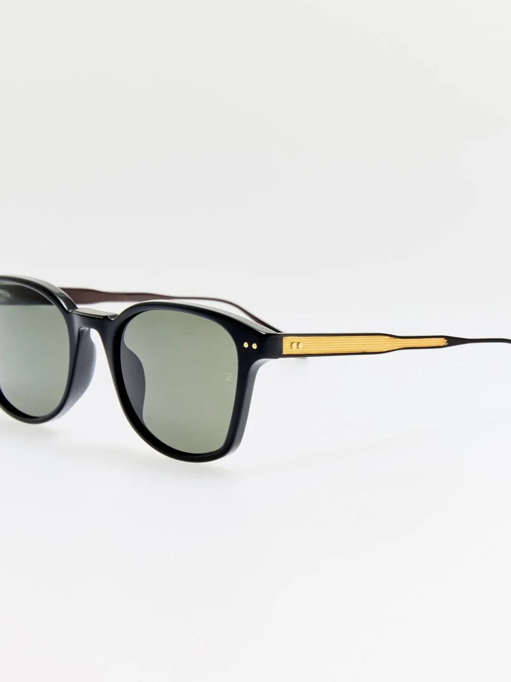 Linda Farrow Paulson Sunglasses, black, view 2