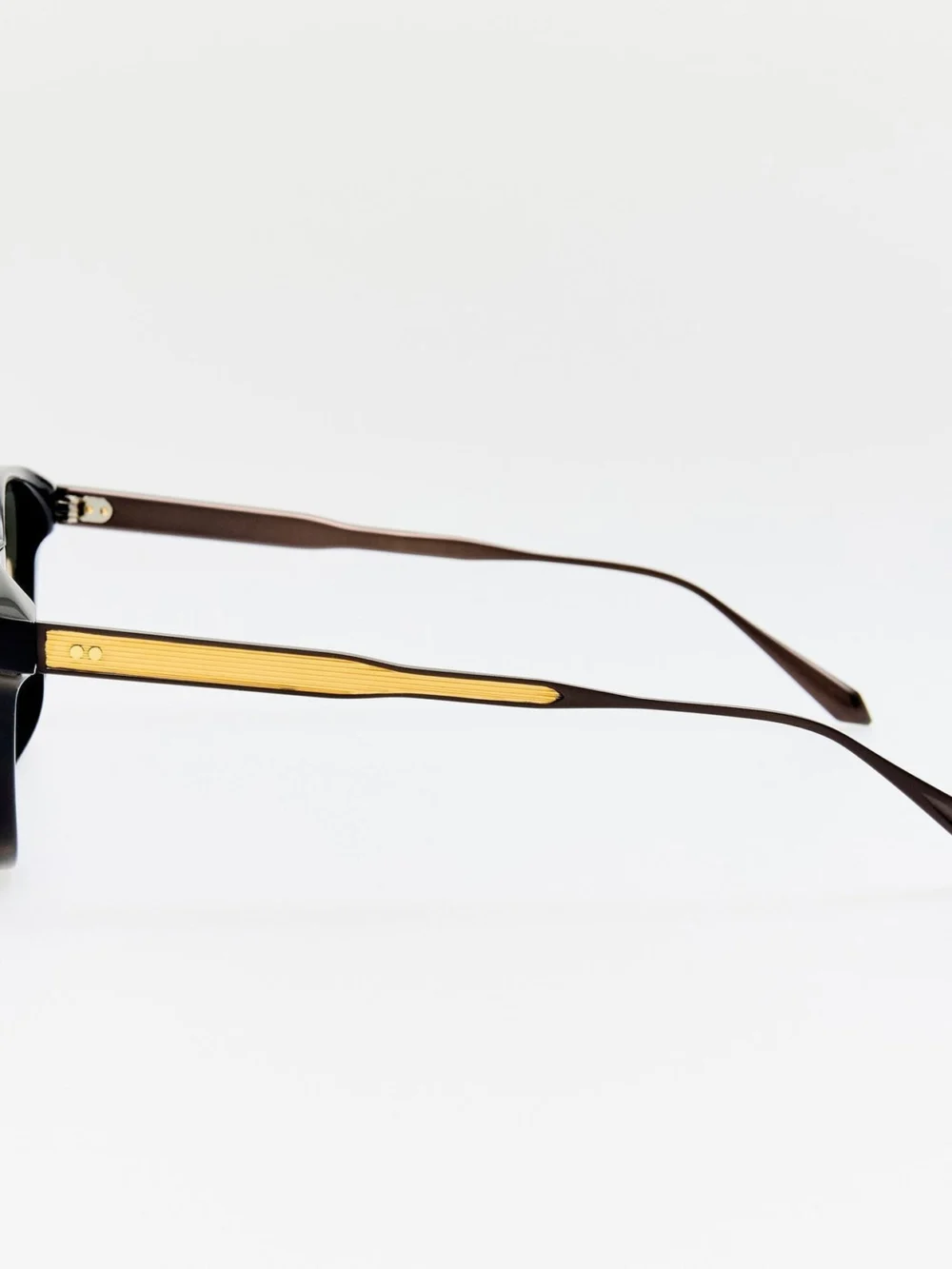 Linda Farrow Paulson Sunglasses, black, view 5