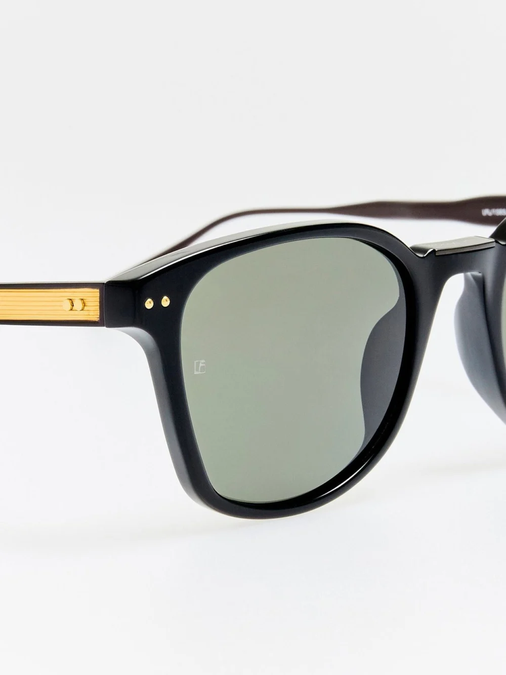 Linda Farrow Paulson Sunglasses, black, view 6