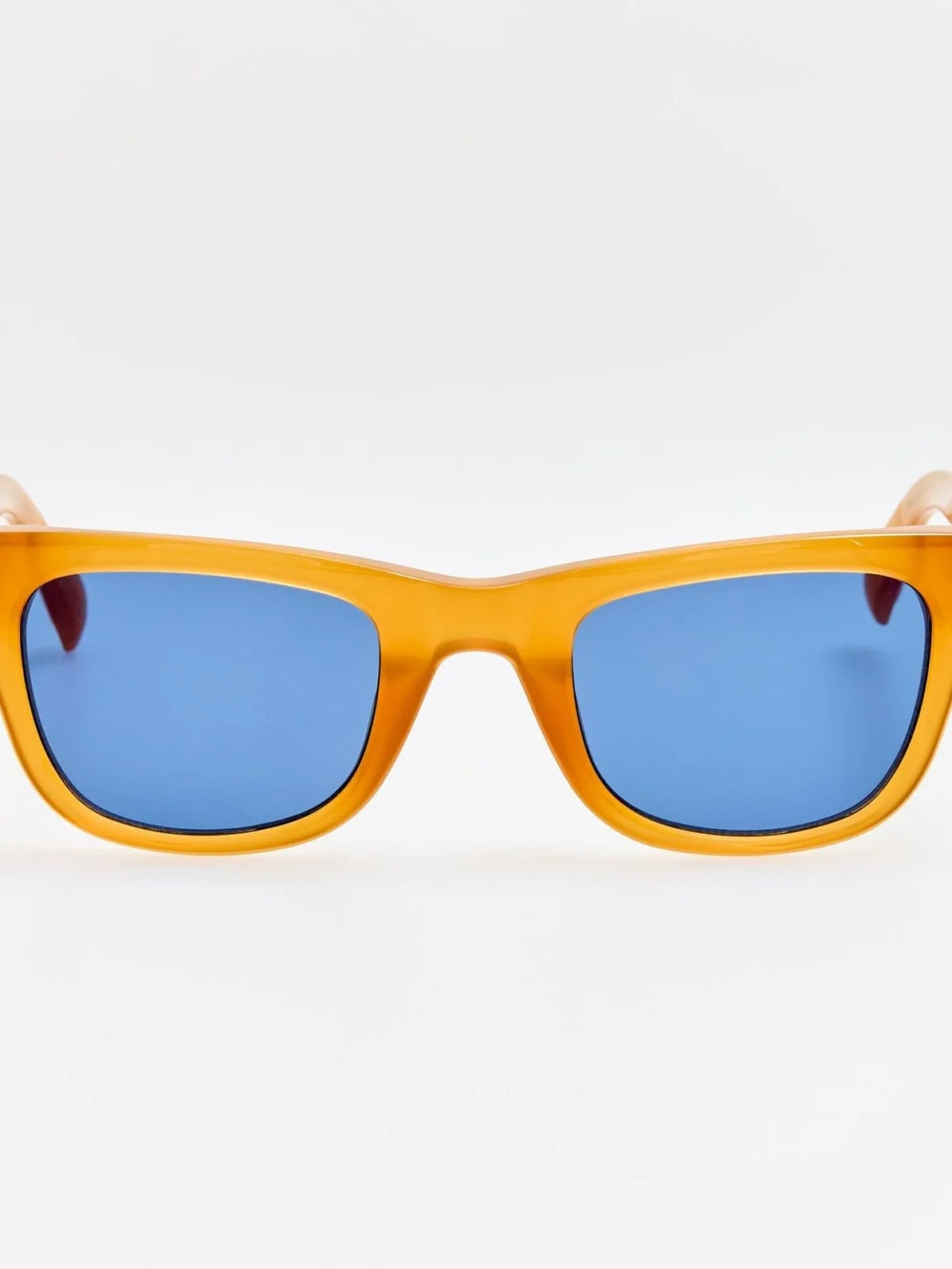 Linda Farrow Pilotis Sunglasses in caramel