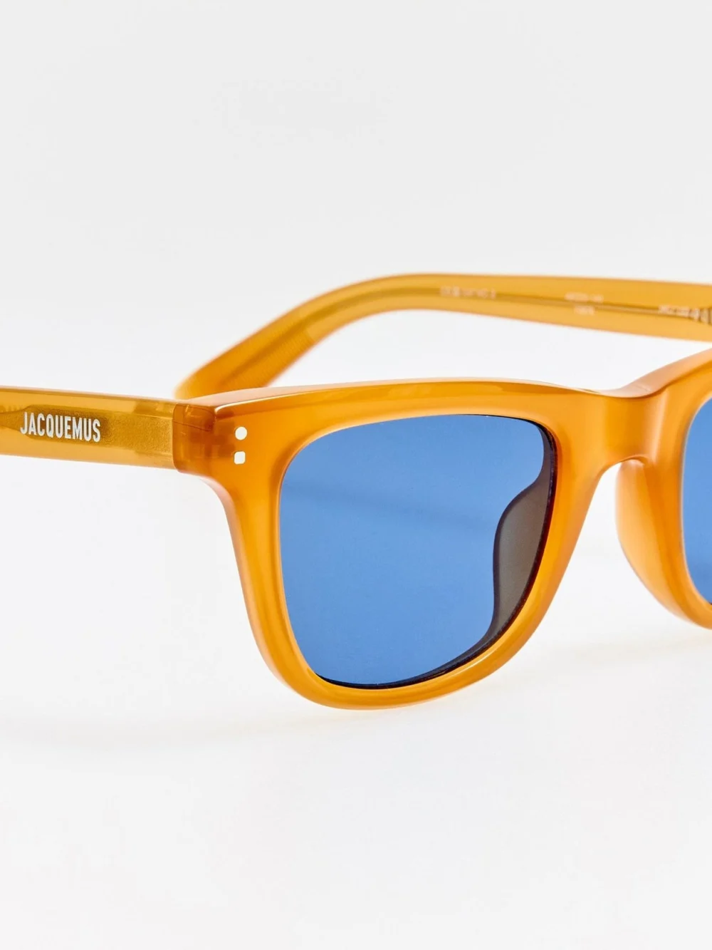 Linda Farrow Pilotis Sunglasses, caramel, view 6