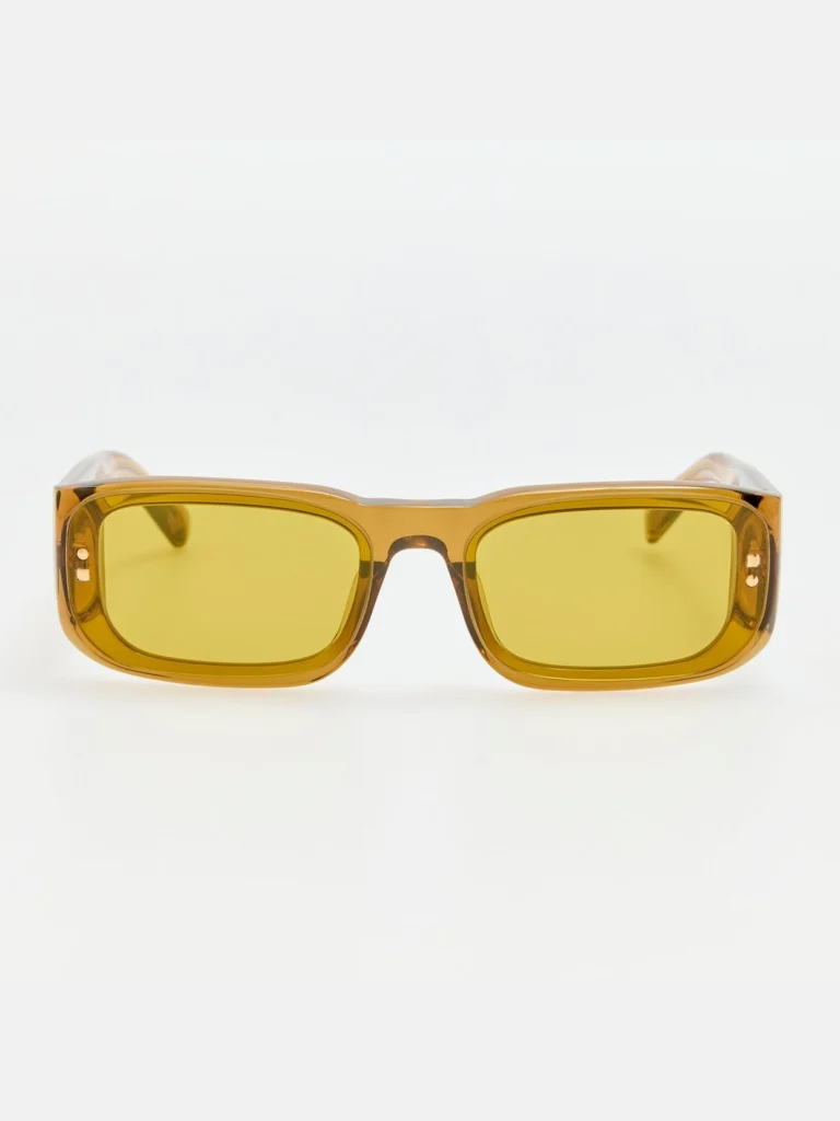 Linda Farrow Pisco Sunglasses in Brown