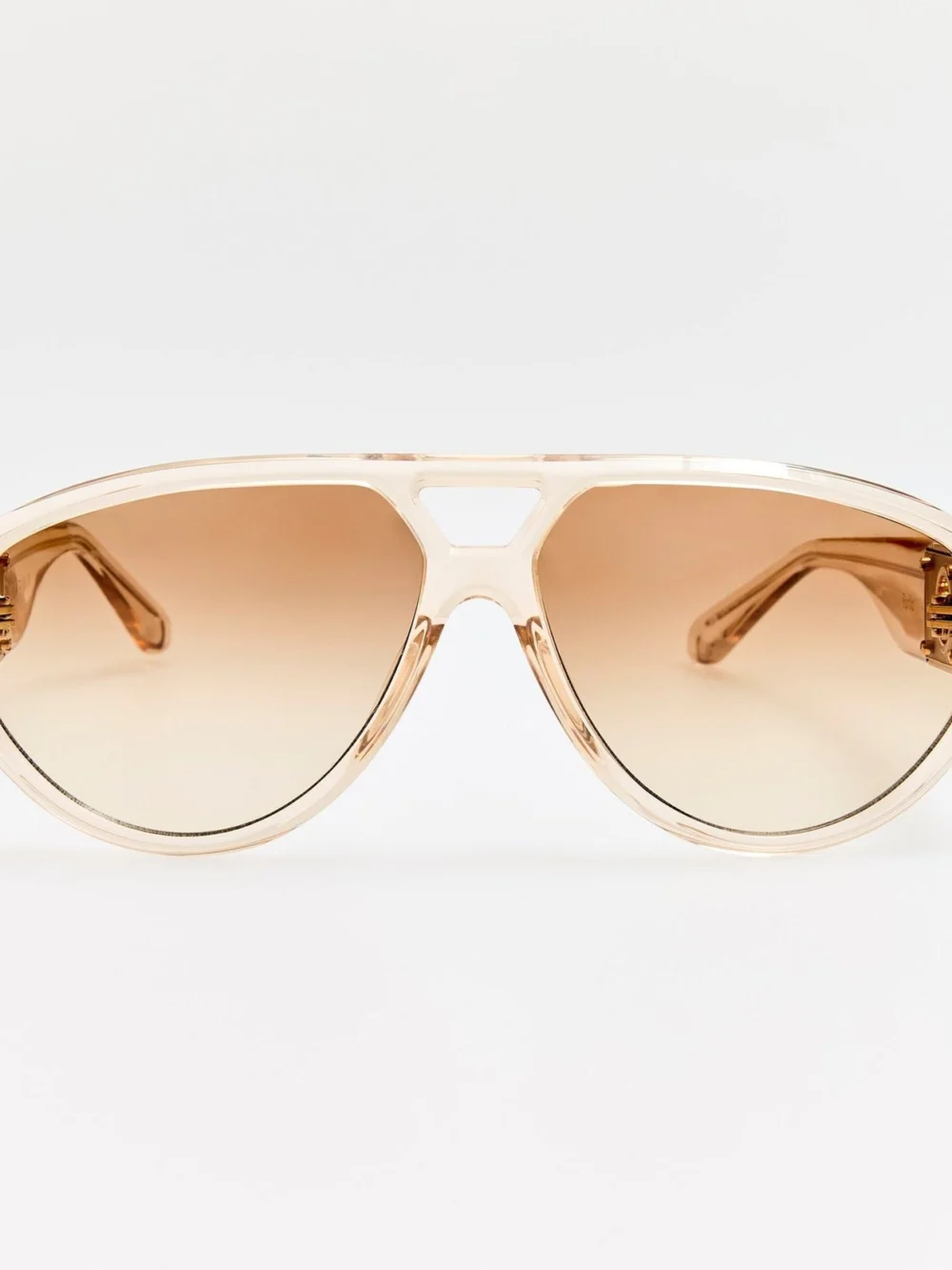 Linda Farrow Portia Sunglasses in ash