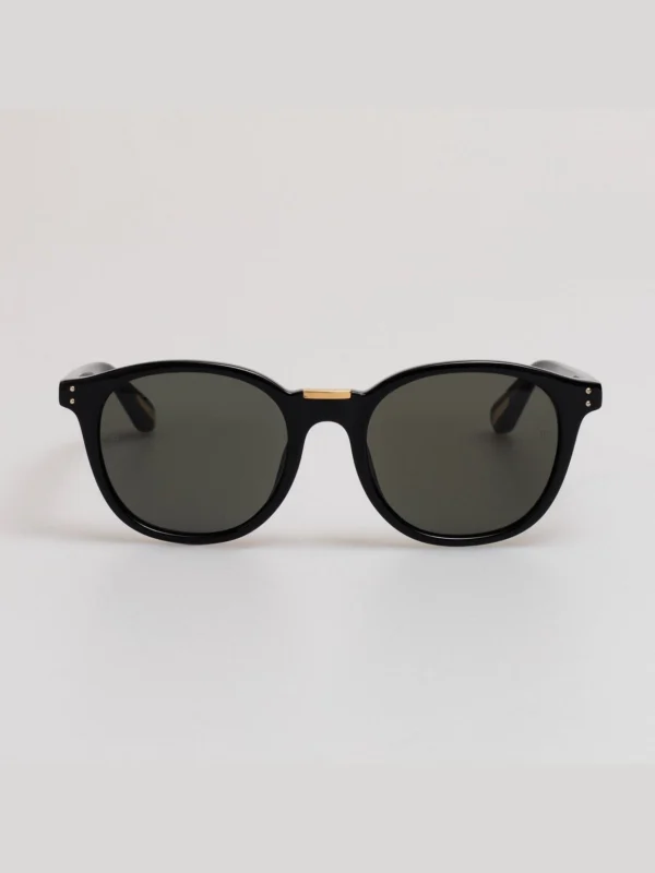Linda Farrow Powell Sunglasses in Black