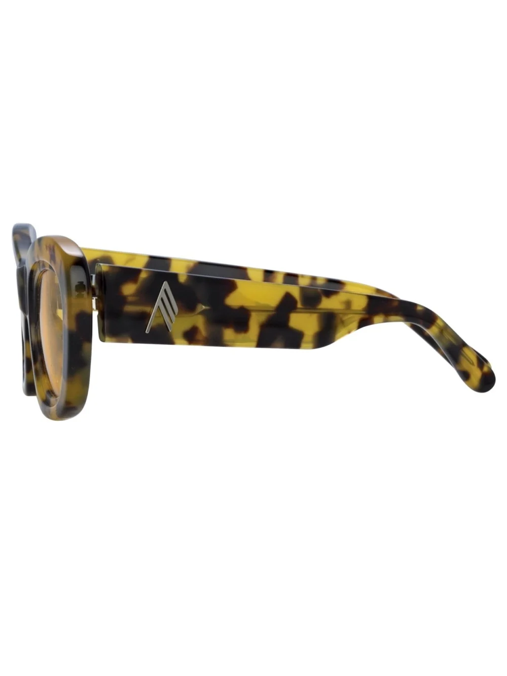 Linda Farrow Rania Cat Eye Sunglasses, tortoiseshell, view 2