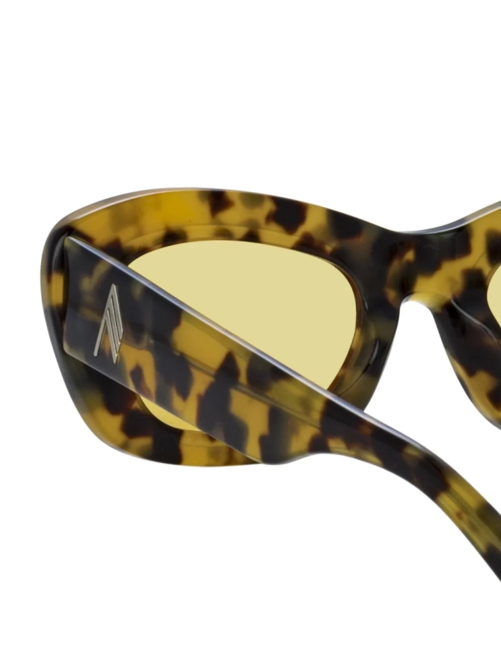 Linda Farrow Rania Cat Eye Sunglasses, tortoiseshell, view 5