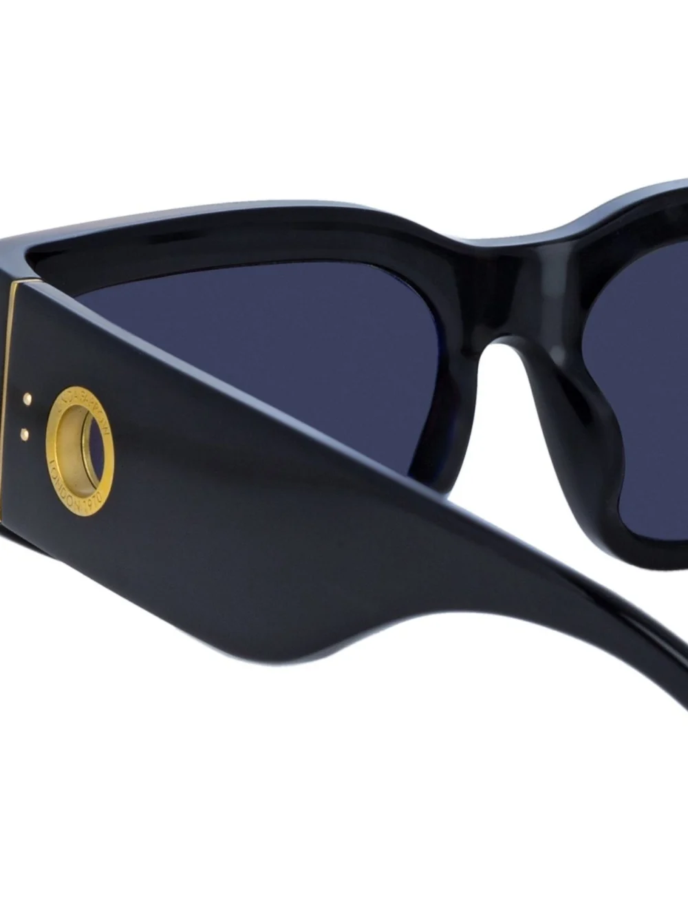Linda Farrow Senna Sunglasses, black, view 4