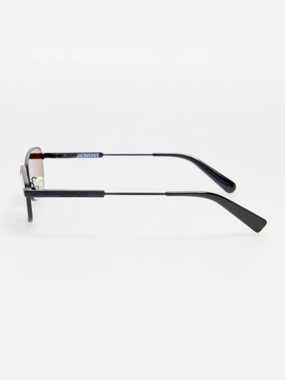 Linda Farrow Sera Sunglasses, black and chocolate, view 5