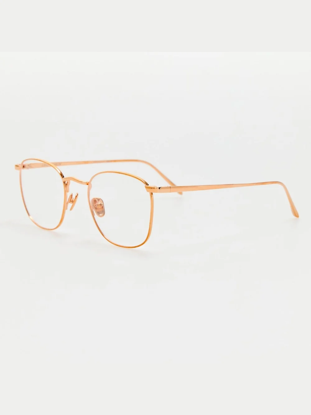 Linda Farrow Simon Square Optical, 18k rose gold, view 2