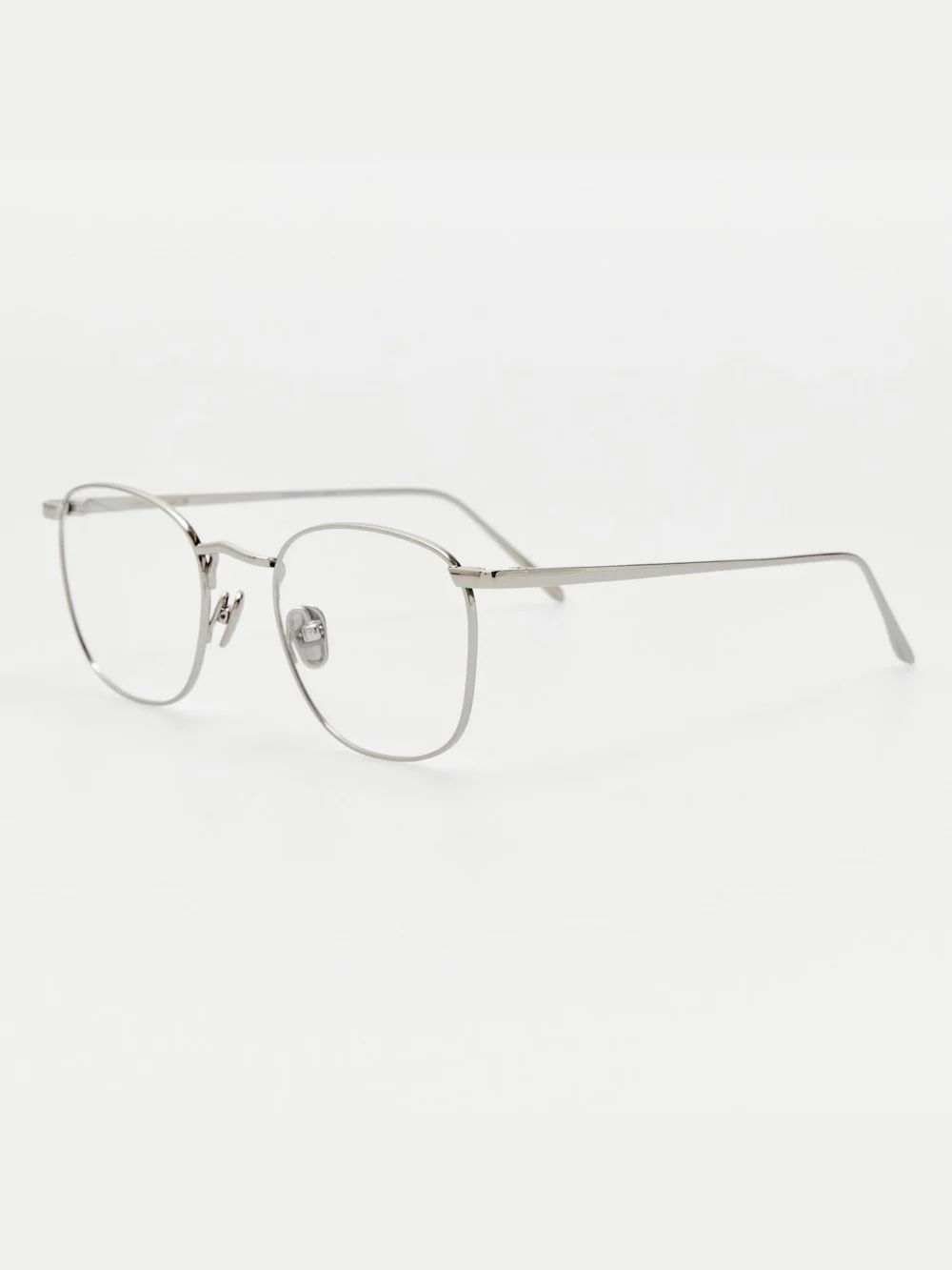 Linda Farrow Simon Square Optical, 22k white gold, view 2