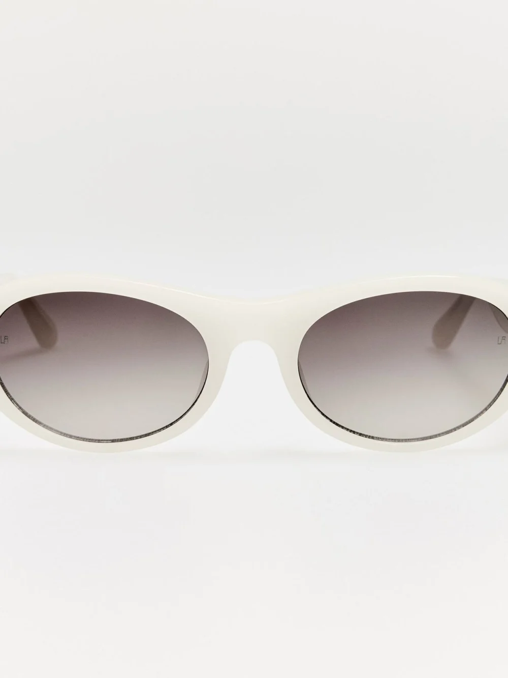 Linda Farrow Sirena Sunglasses in cream