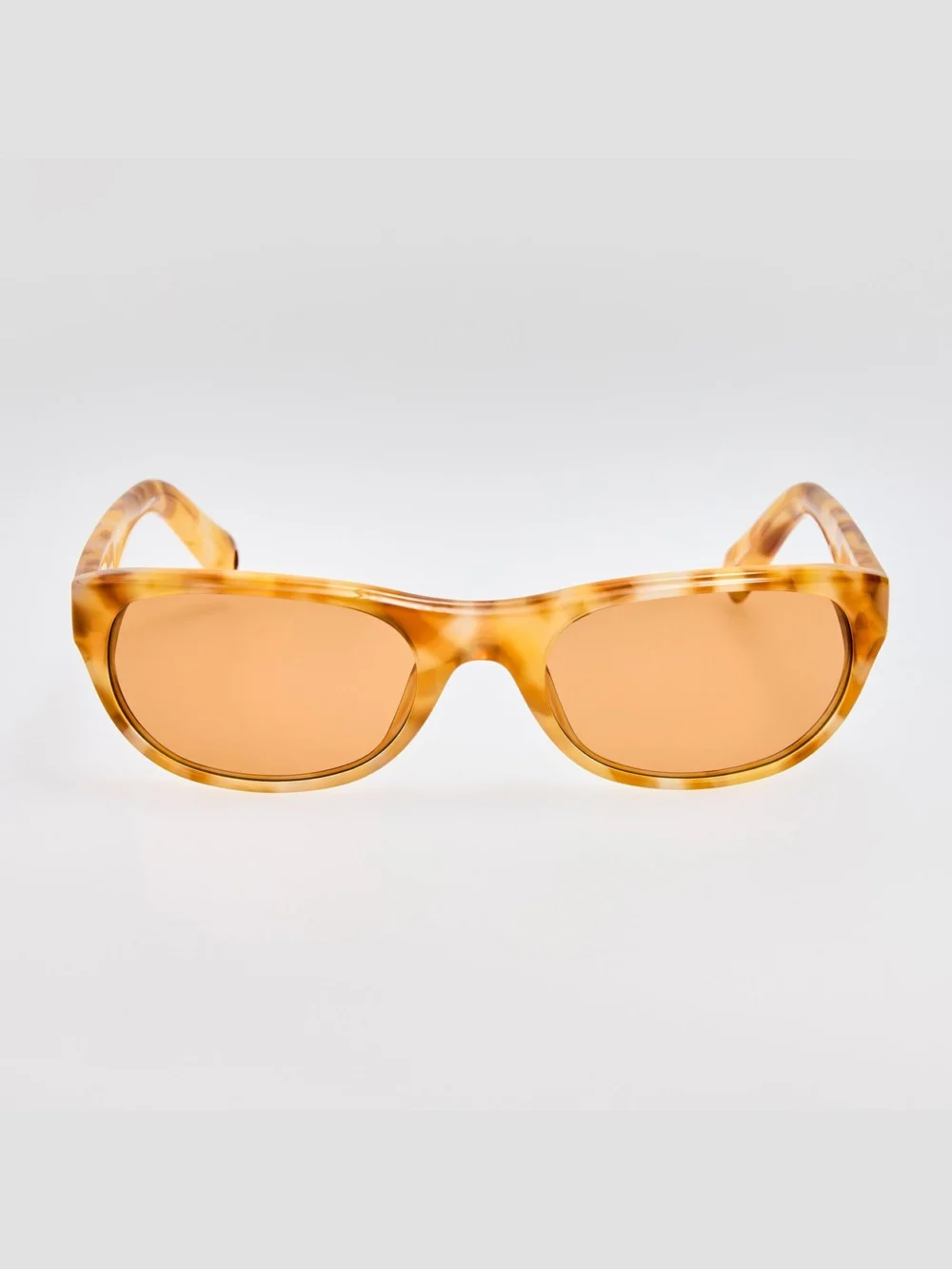 Linda Farrow Sole Angular D-Frame in tortoiseshell