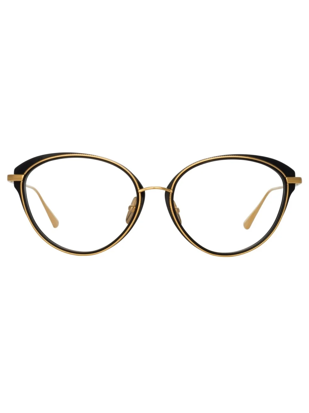 Linda Farrow Song Optical Frame in 22k yellow gold