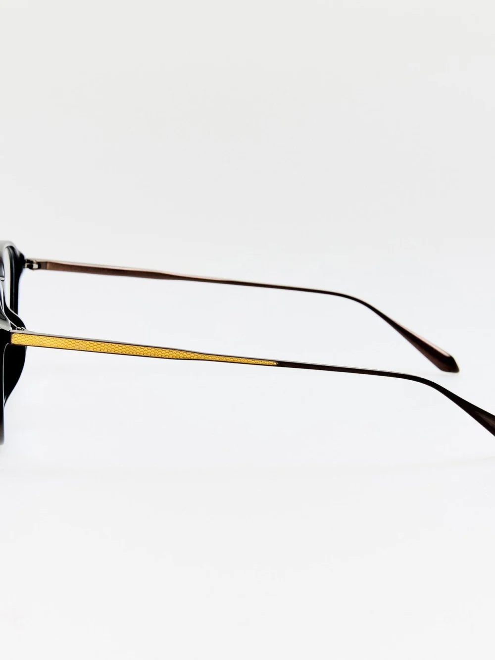 Linda Farrow Stanley Optical, black, view 5