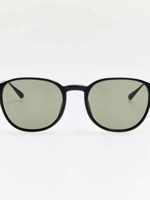 Linda Farrow Stanley Sunglasses in Black