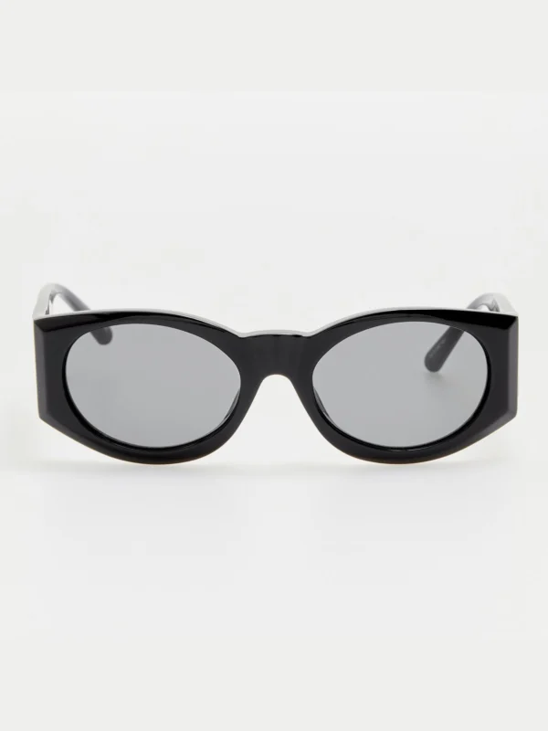 Linda Farrow Sunglasses in Black and Grey