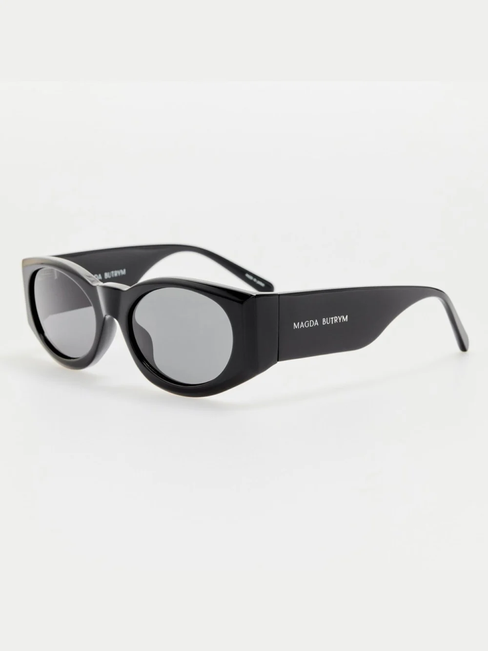 Linda Farrow Sunglasses, black and grey, view 2