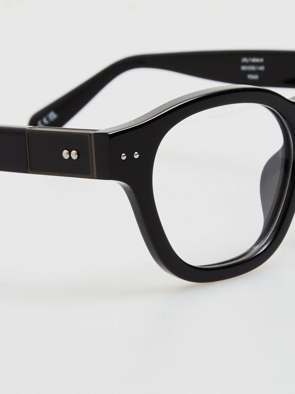 Linda Farrow Talbot Optical, black matt nickel, view 3