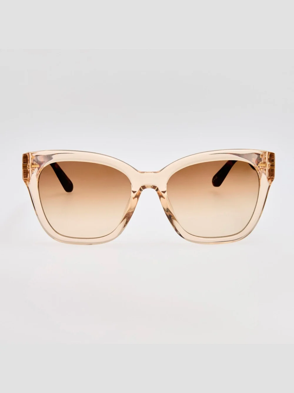 Linda Farrow Tamara Cat Eye Sunglasses in ash