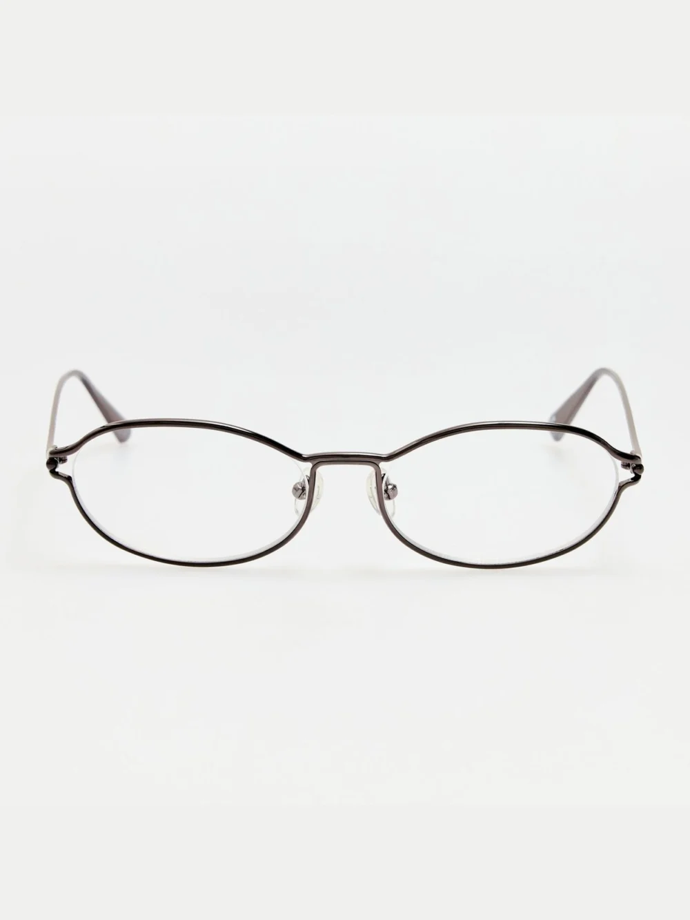 Linda Farrow Tempo Optical in nickel