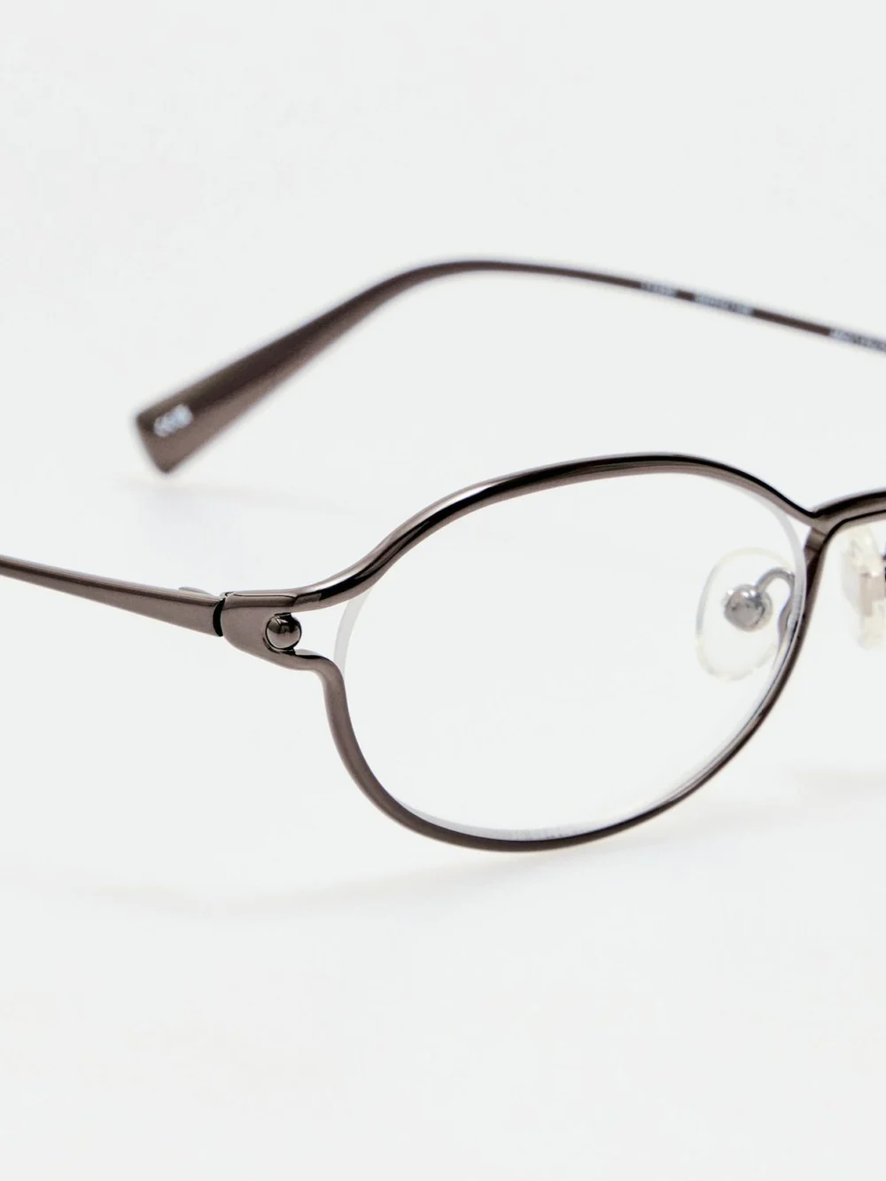 Linda Farrow Tempo Optical, nickel, view 4