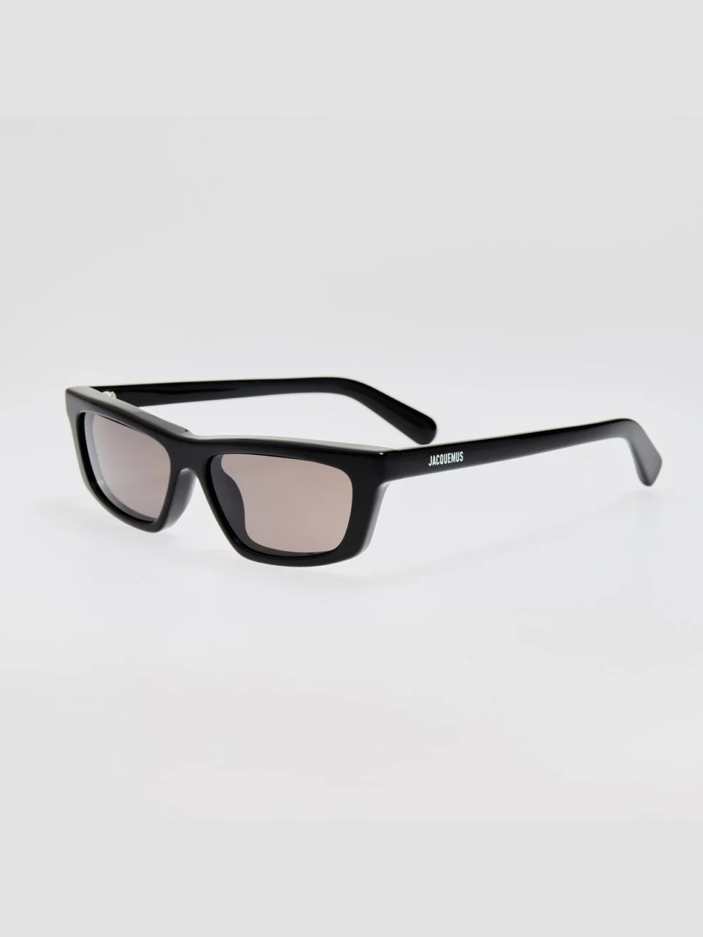 Linda Farrow Trapezi Sunglasses, black, view 2