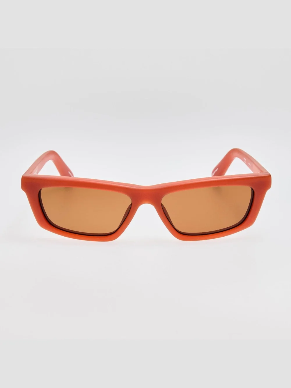Linda Farrow Trapezi Sunglasses in metallic coffee