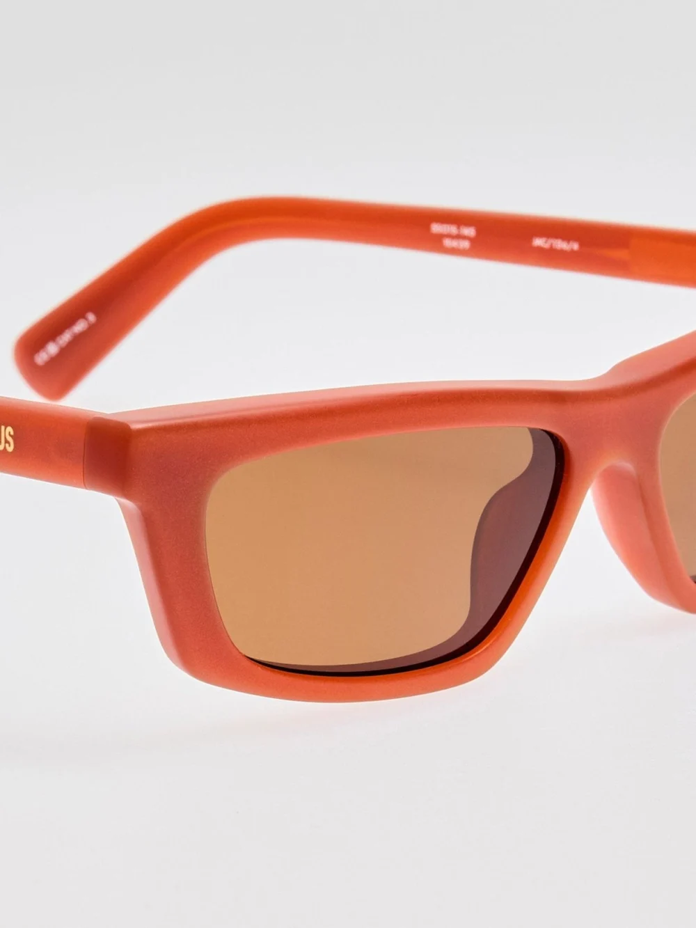 Linda Farrow Trapezi Sunglasses, metallic coffee, view 5