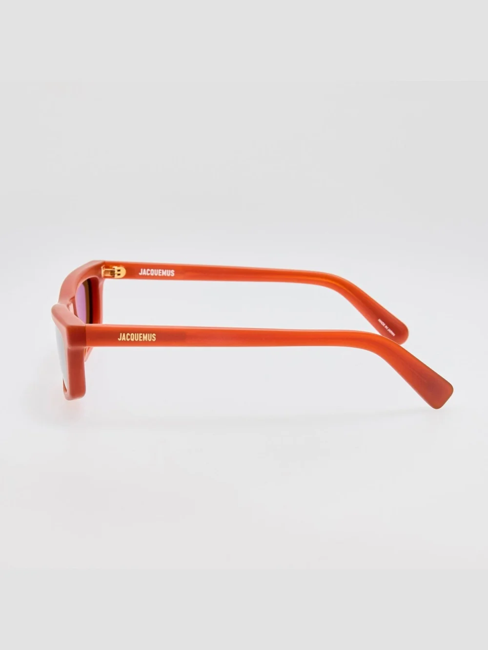 Linda Farrow Trapezi Sunglasses, metallic coffee, view 6