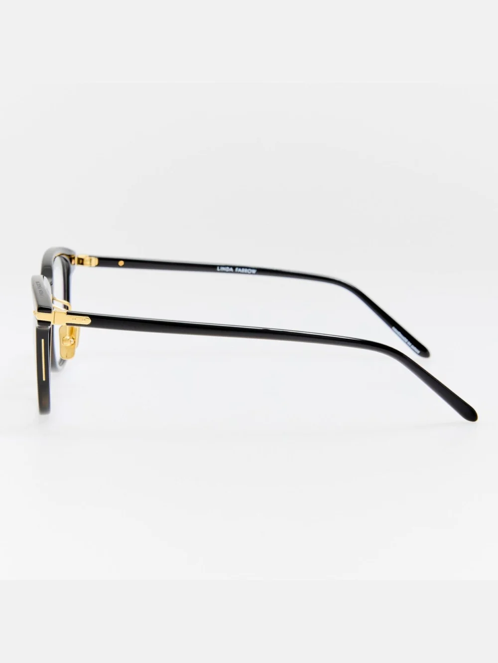 Linda Farrow Vanta Optical, black, view 5