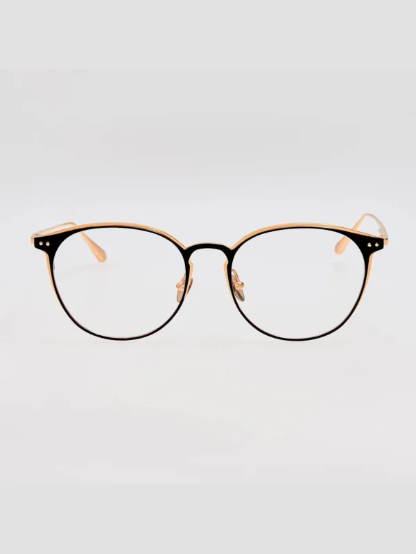 Linda Farrow Yves Optical in 18K Rose Gold