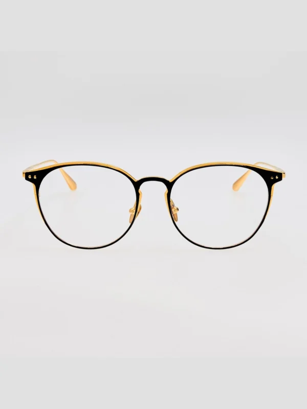 Linda Farrow Yves Optical in 22K Yellow Gold