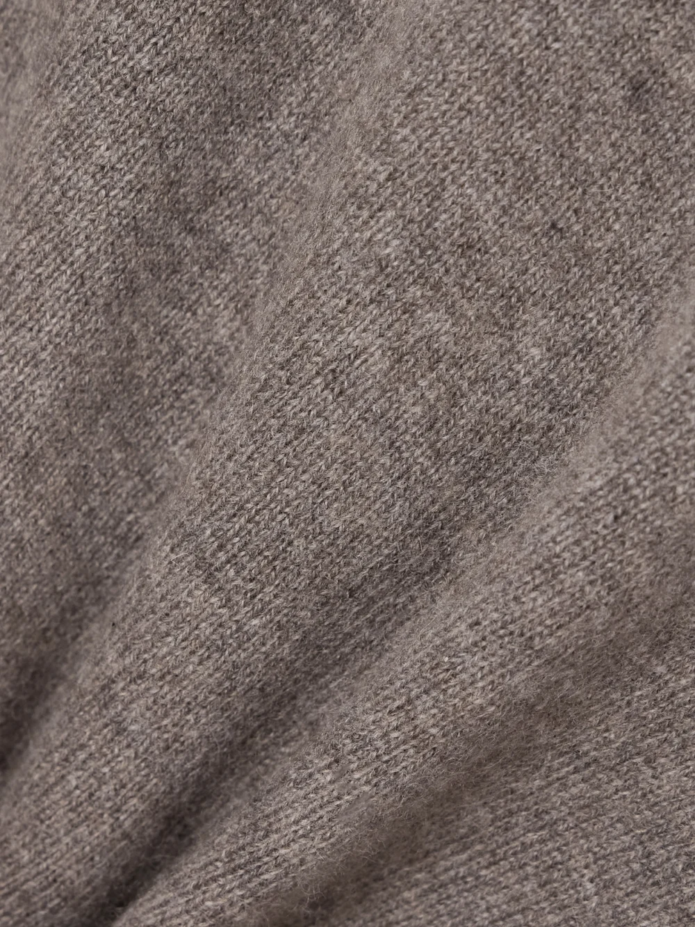 Close-up detail of the Lisa Yang Lilia Cropped Cashmere Hoodie