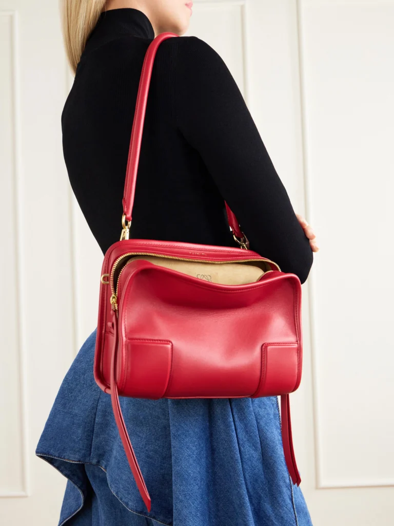 Loewe Amazona 180 Small Leather Top-handle Bag