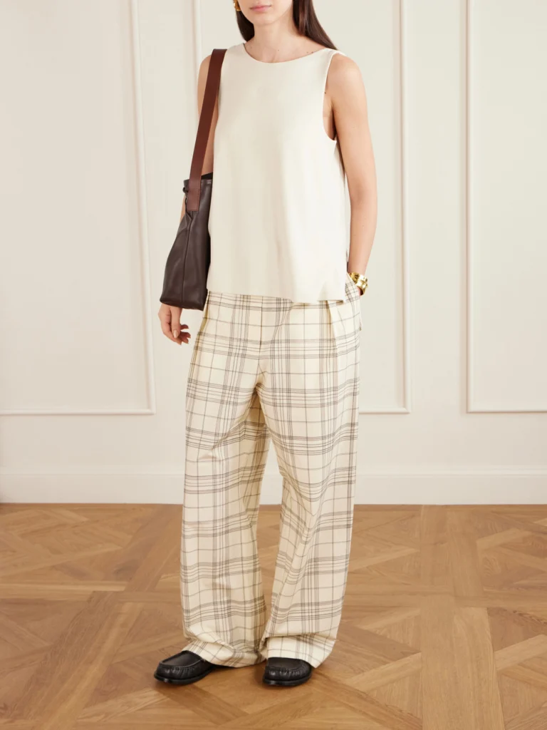 Loewe Anagram Embroidered Ribbed-knit Tank Top