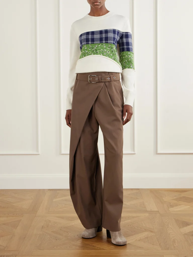 Loewe Embroidered Wool-blend Sweater