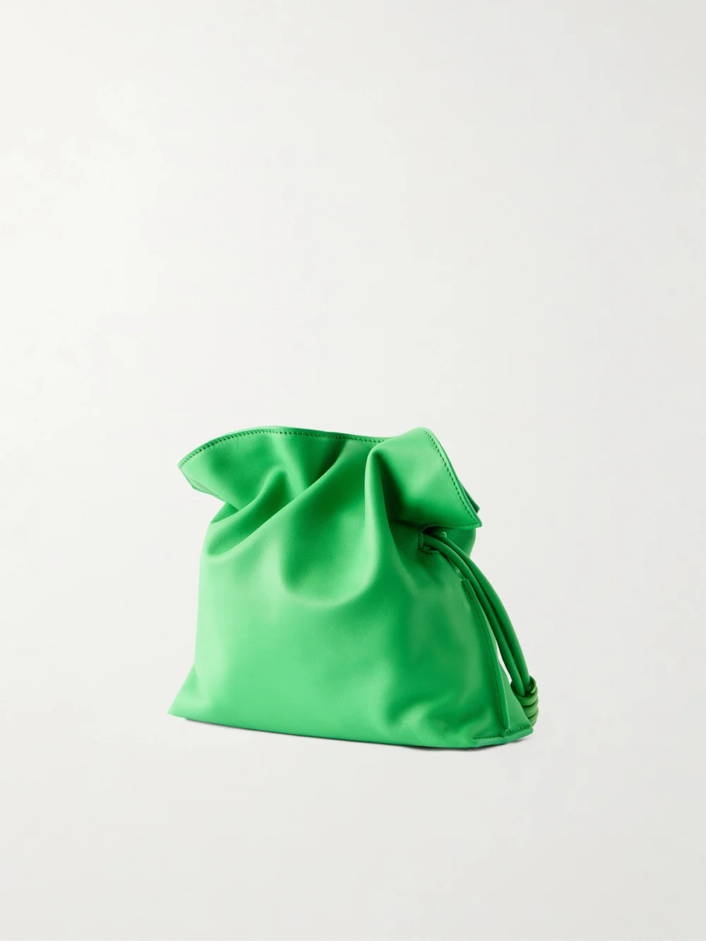 Back view of the Loewe Flamenco Coil Mini Leather Clutch