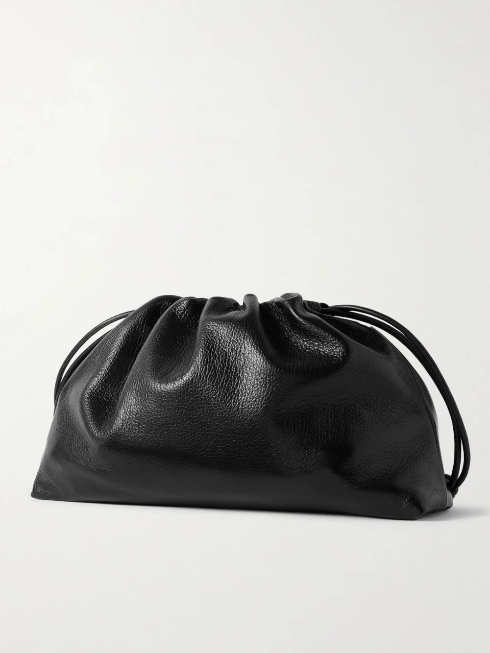 Back view of the Loewe Flamenco Large Textured-leather Shoulder Bag