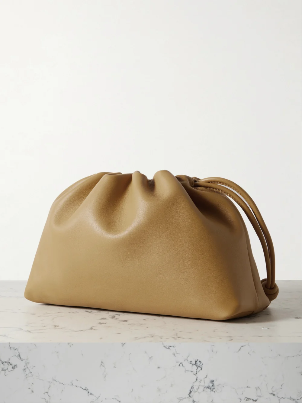 Back view of the Loewe Flamenco Leather Clutch