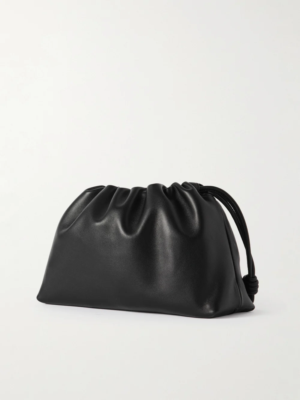 Back view of the Loewe Flamenco Leather Clutch