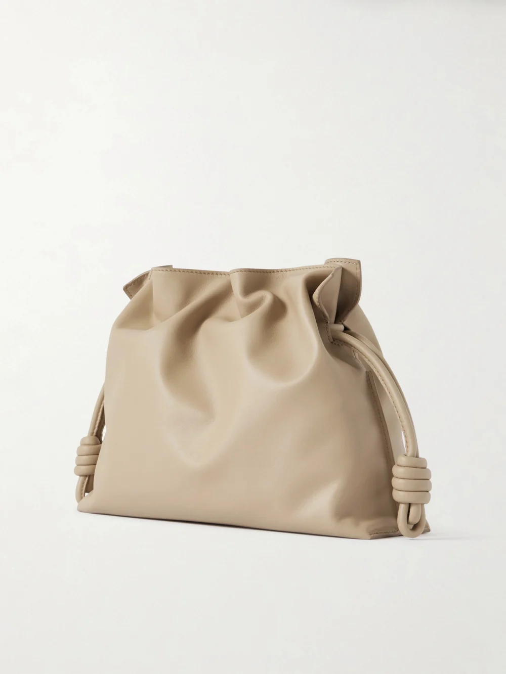 Back view of the Loewe Flamenco Leather Clutch