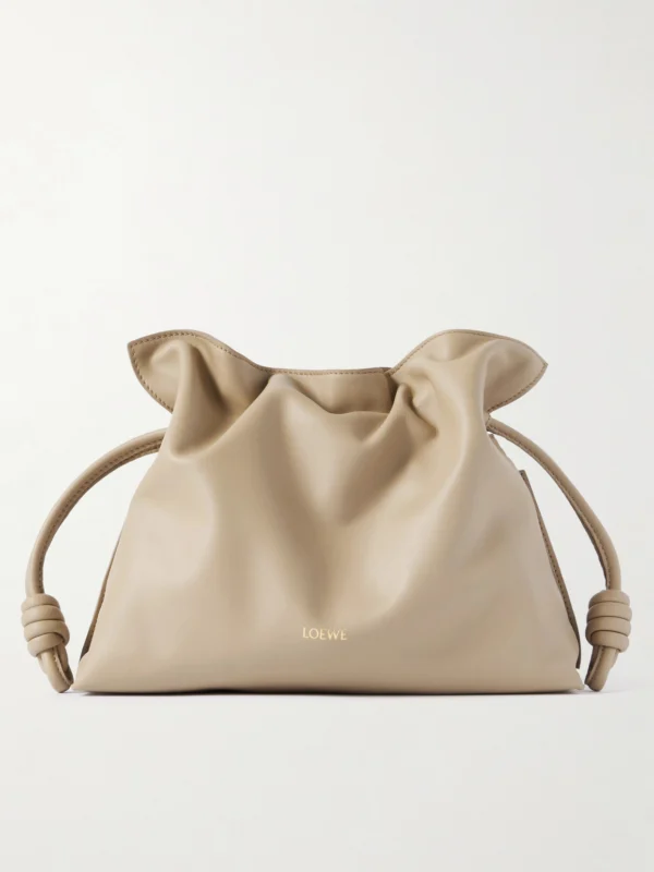Loewe Flamenco Leather Clutch
