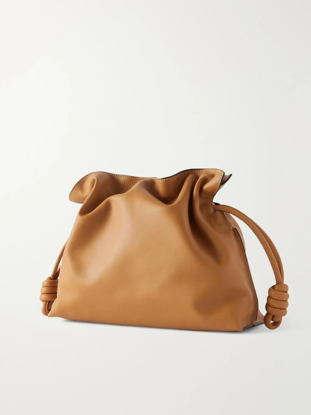 Back view of the Loewe Flamenco Leather Clutch