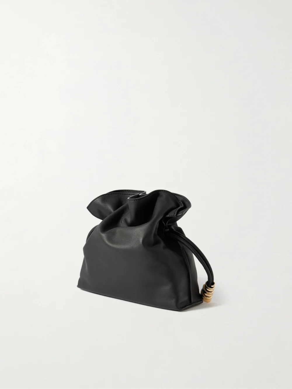 Back view of the Loewe Flamenco Mini Embellished Leather Clutch