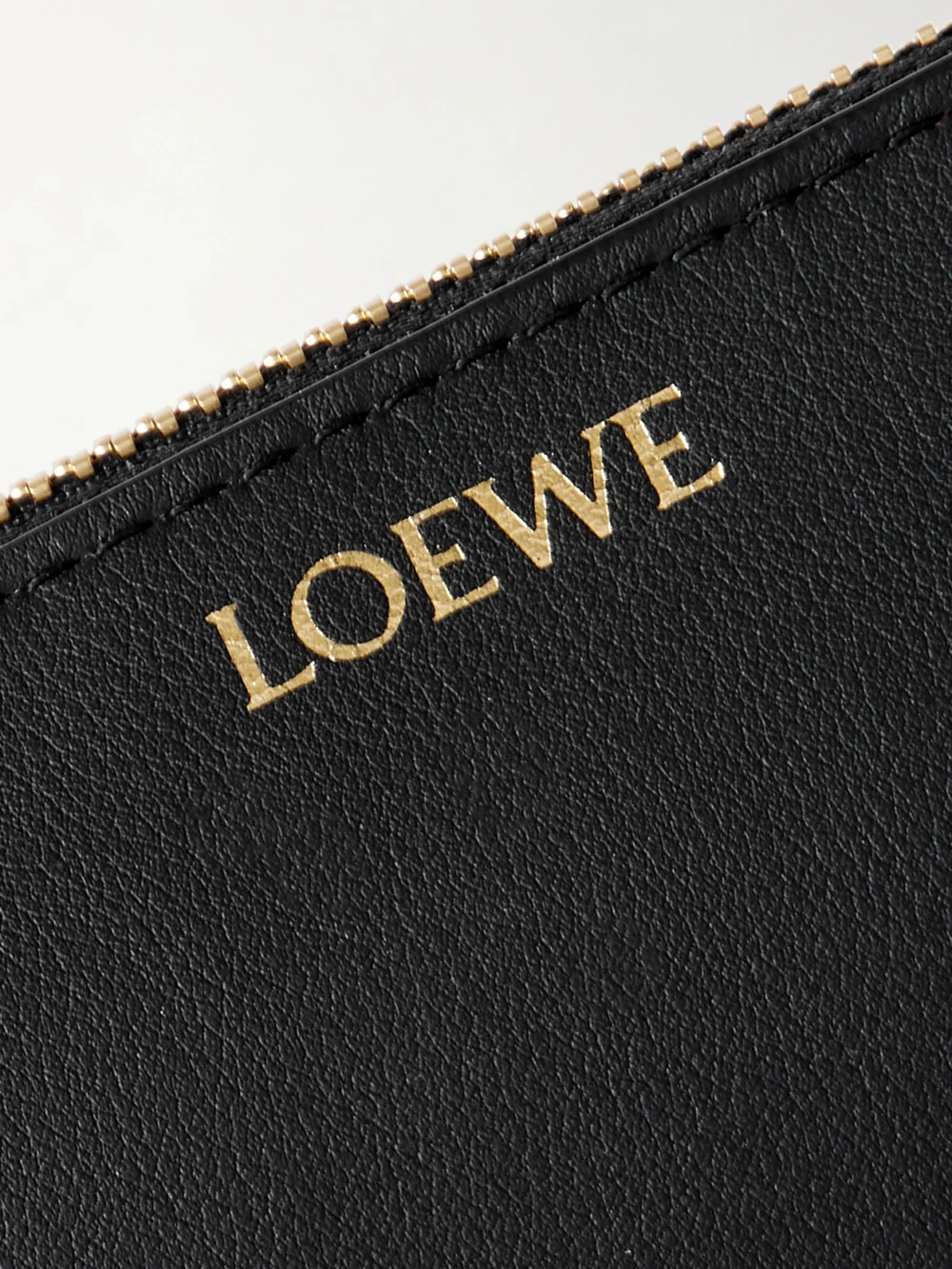 Close-up detail of the Loewe Joya Embellished Leather Shoulder Bag