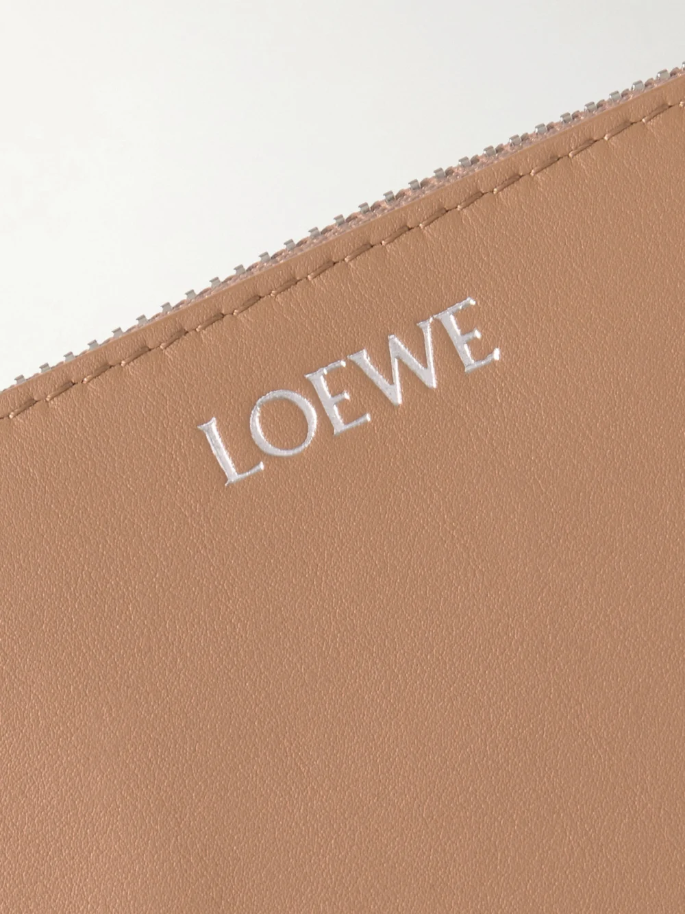 Close-up detail of the Loewe Joya Embellished Leather Shoulder Bag