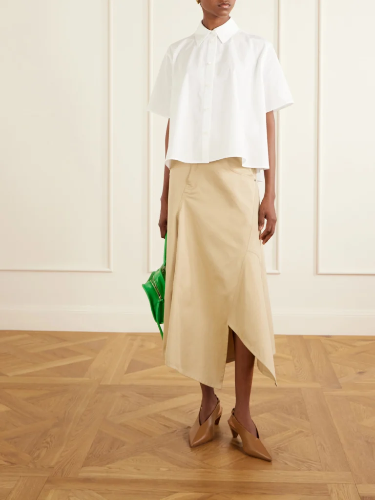 Loewe Logo-embroidered Cotton-poplin Shirt