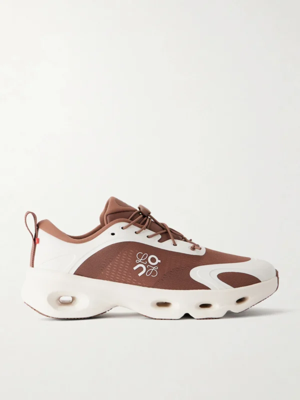 Loewe + on Cloudsolo Rubber-trimmed Recycled Mesh Sneakers