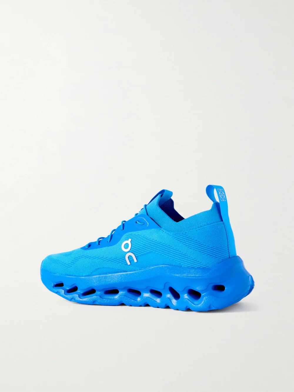 Back view of the Loewe + on Cloudtilt Stretch Recycled-knit Sneakers