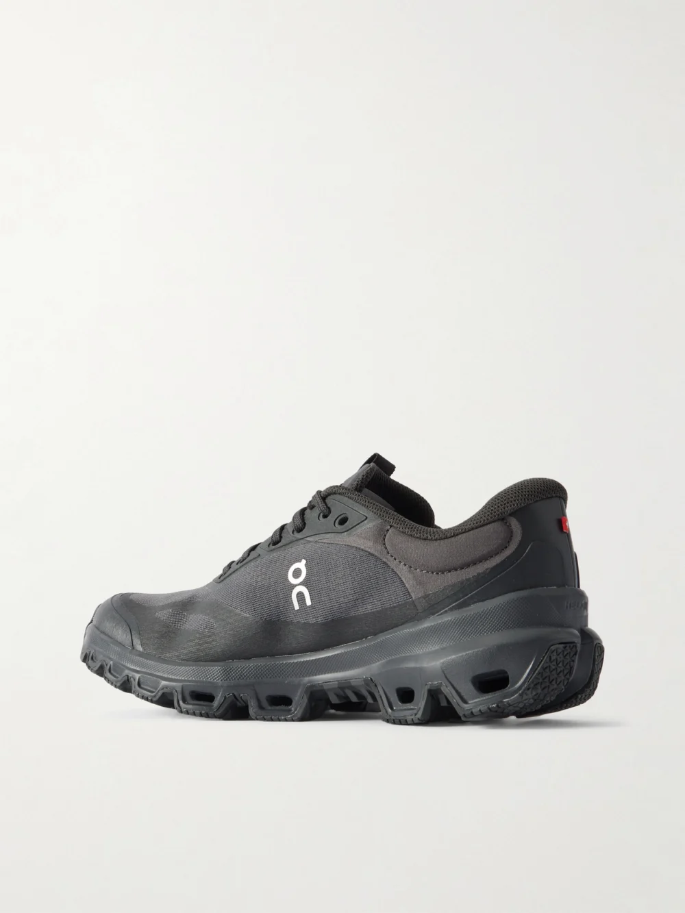 Back view of the Loewe + on Cloudventure 2.0 Rubber-trimmed Paneled Recycled-mesh Sneakers